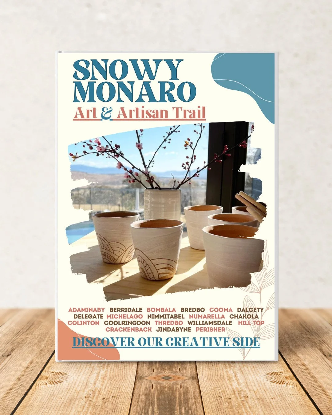 Final artwork is off to the printer today 💃! I've been busy working on the graphic design for a brand spankin' new Art &amp; Artisan Trail booklet covering the Snowy Monaro.

South East Arts has put together the most comprehensive list of art and ar