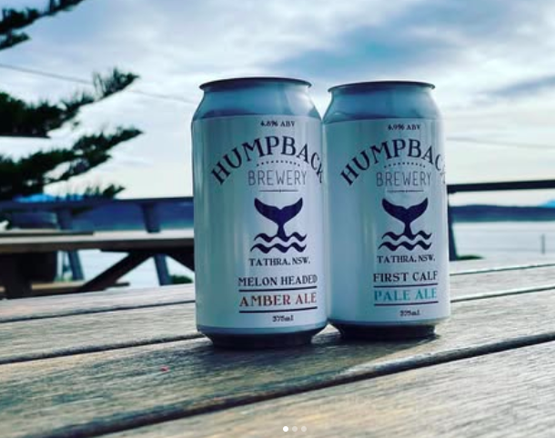 BRANDING AND LABEL ARTWORK FOR HUMPBACK BREWERY