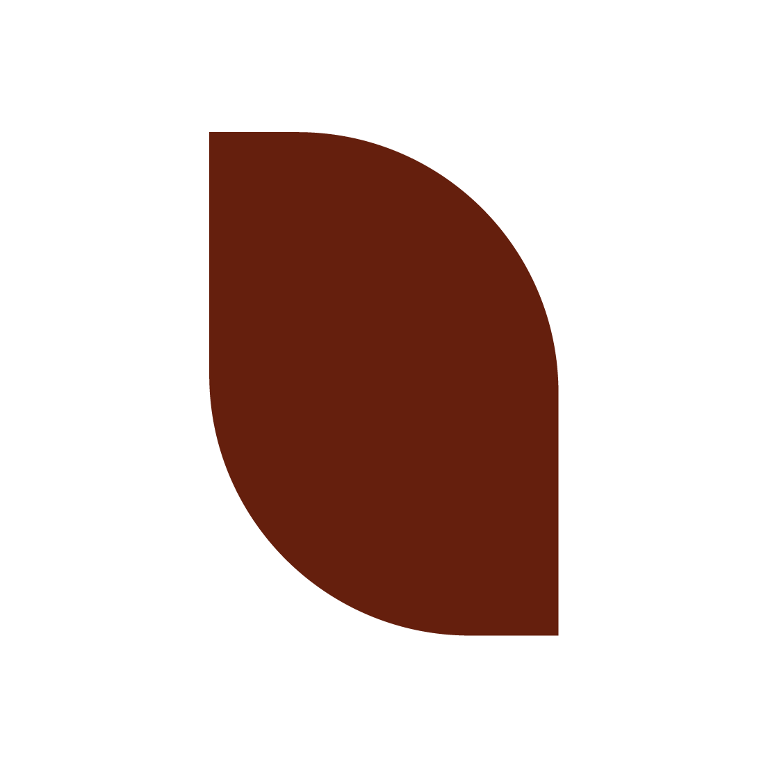 Illustrated leave icon.