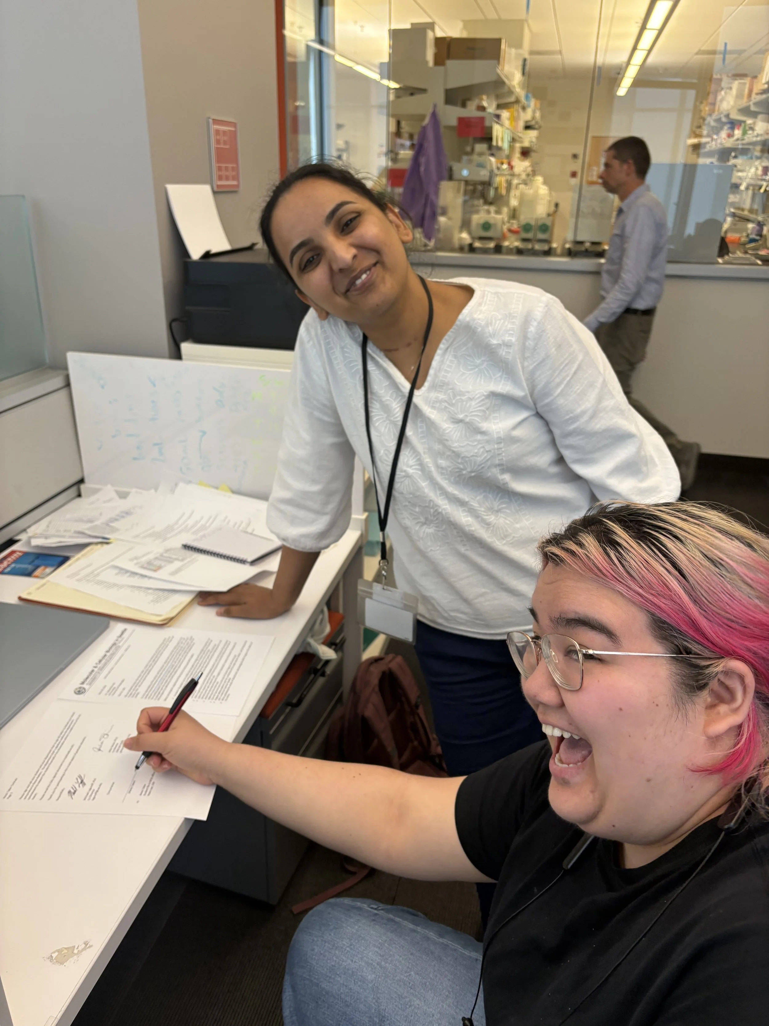 The Jain Lab gains one more, welcome Alexis!
