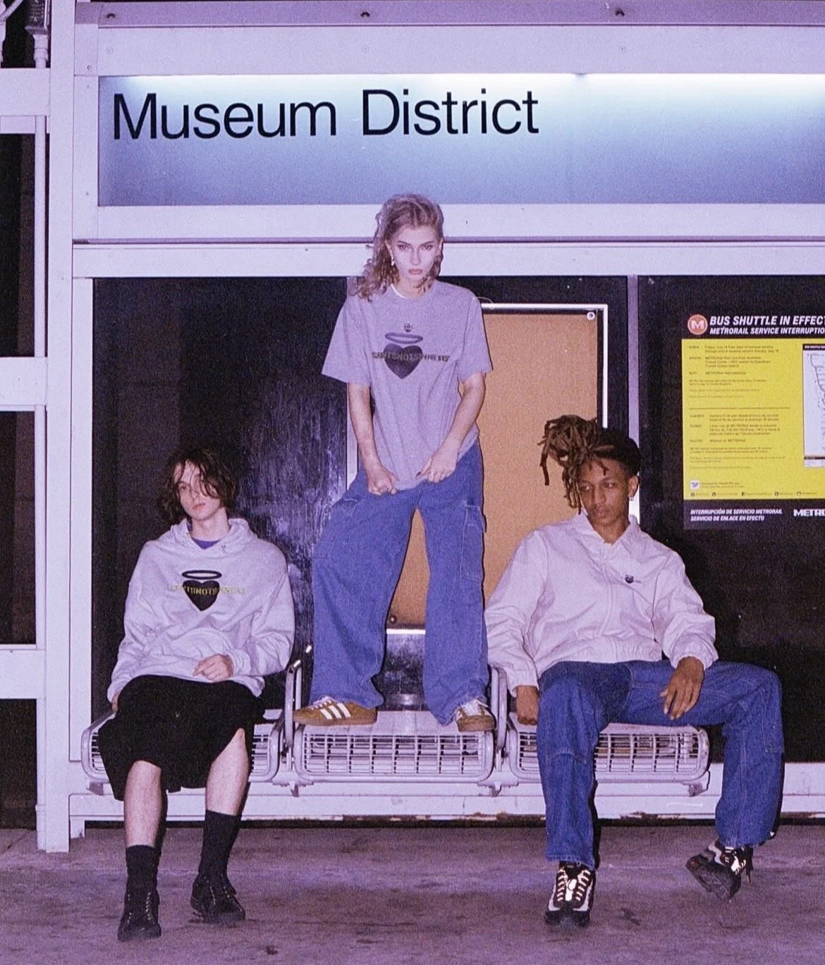 the homies take over the museum district through fashion