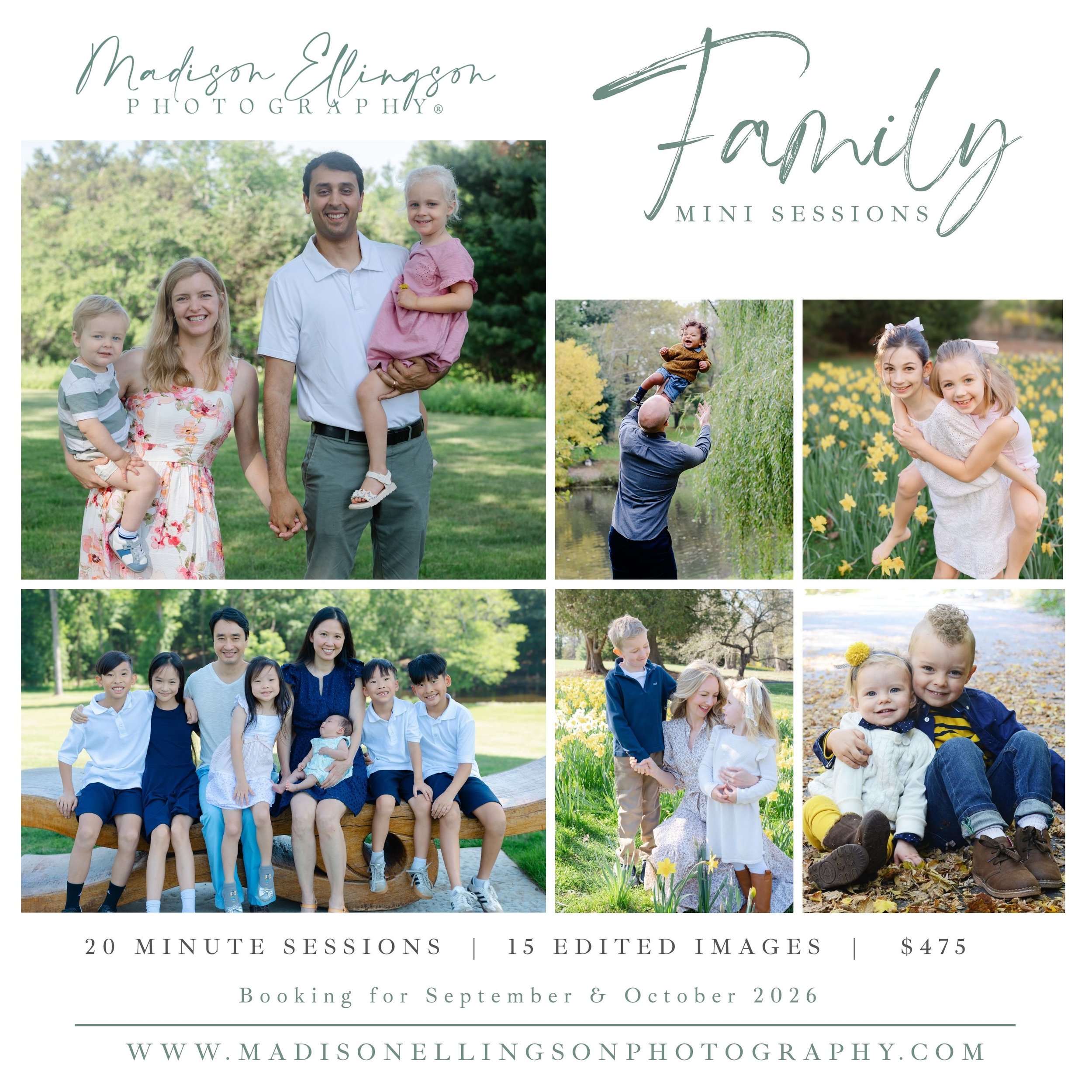 New Canaan Photographer. Fall Family Mini Session.