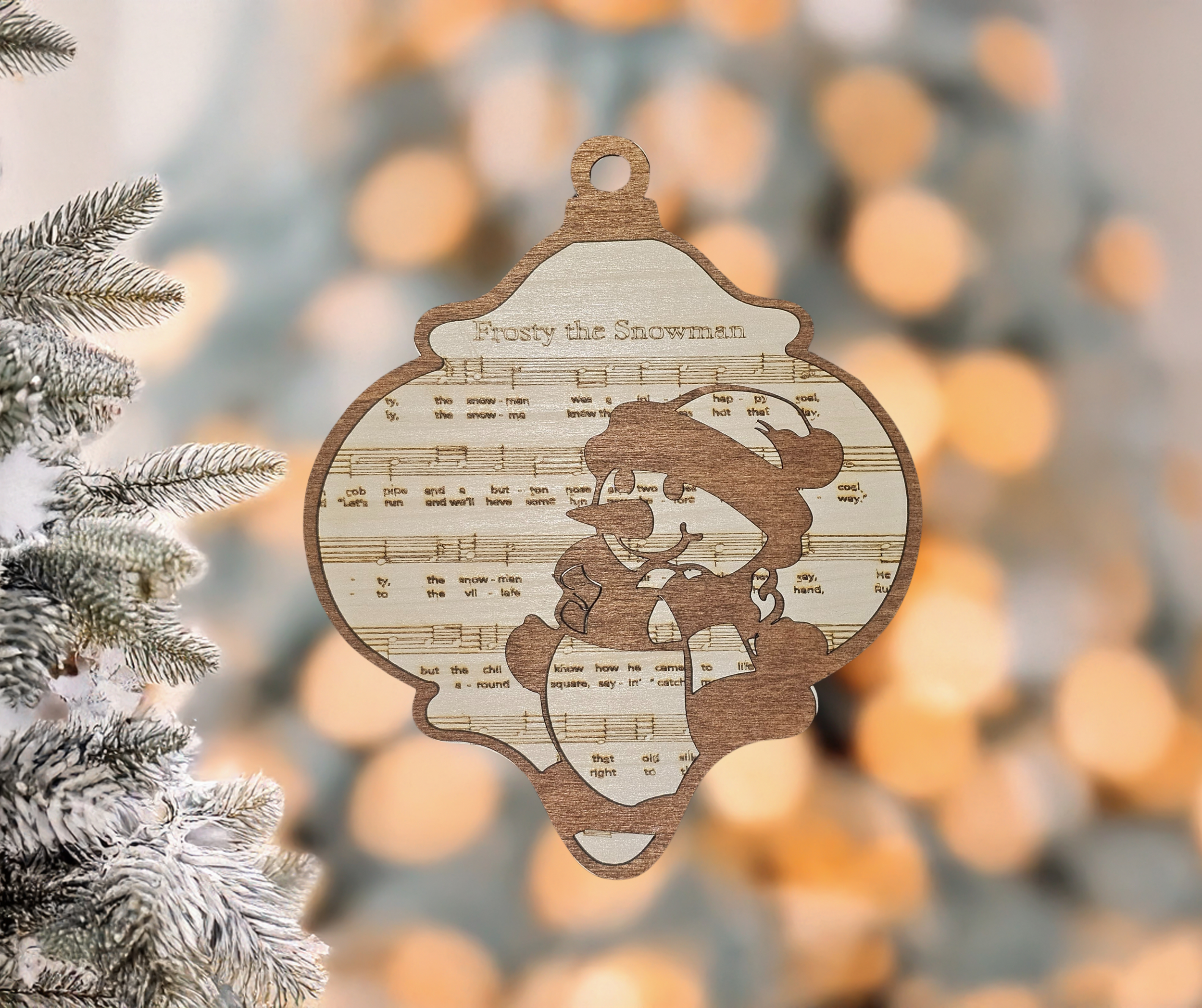 Frosty the Snowman - Christmas Ornament