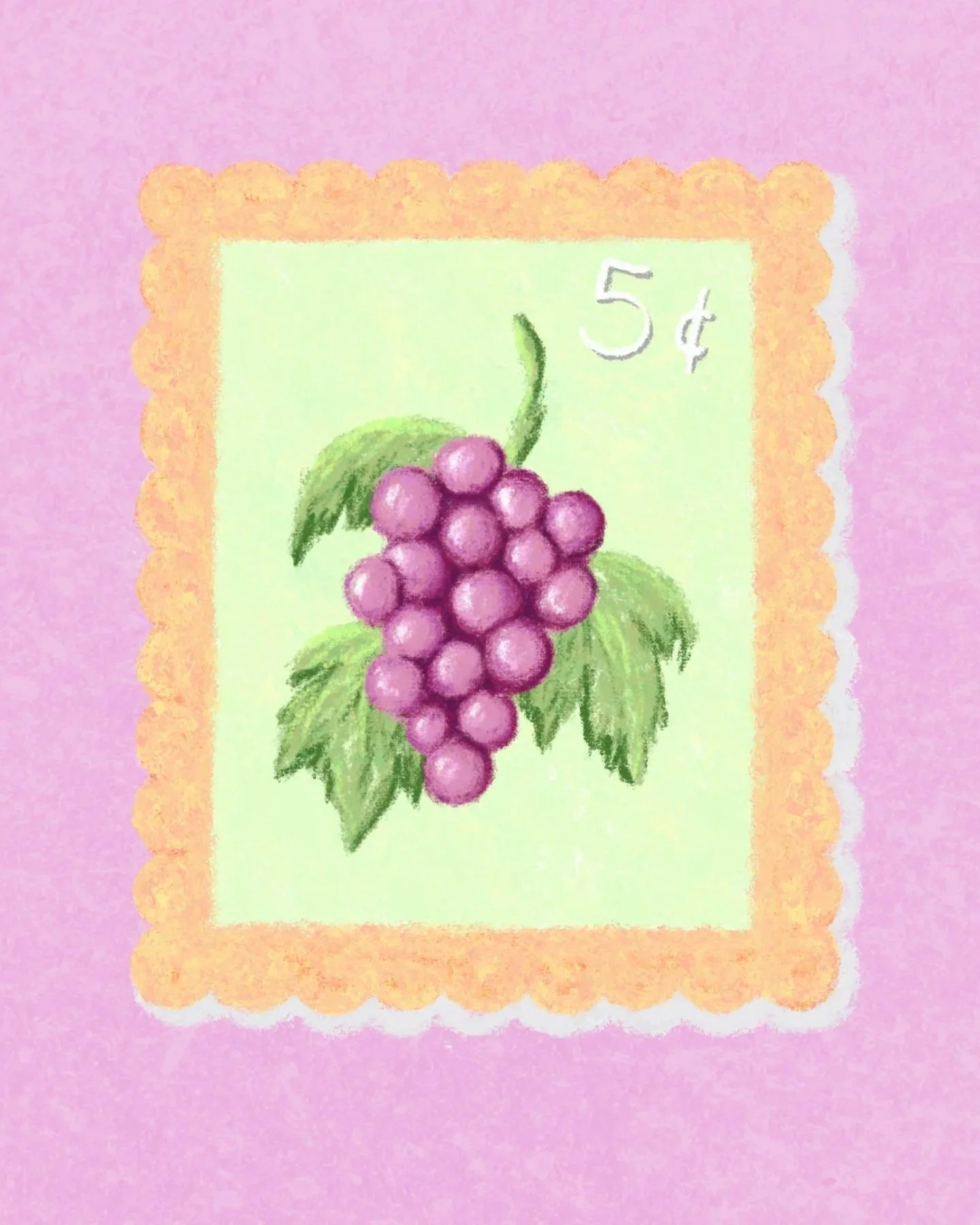Grape Stamp
