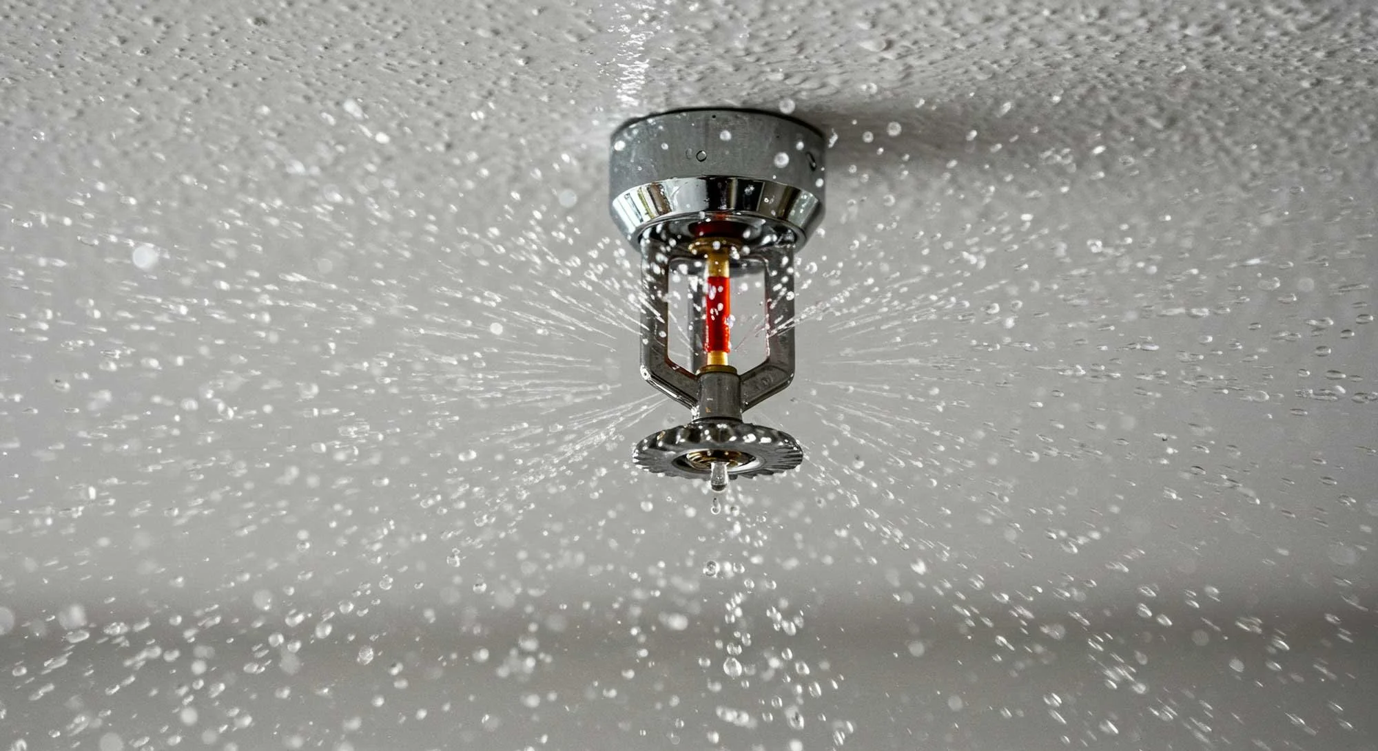 Fire sprinkler systems activate individually when exposed to heat, not all at once across a building
