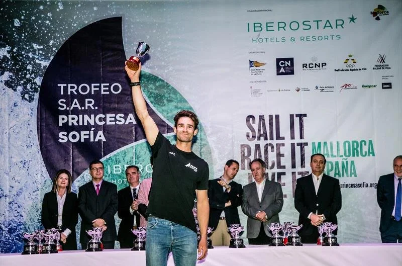 Silver for Sam Meech at the 2018 Princess Sofia regatta