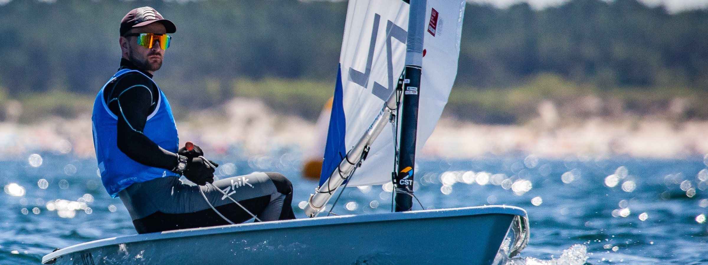 George Lane wins gold in 2023 ILCA 6 Open world champs