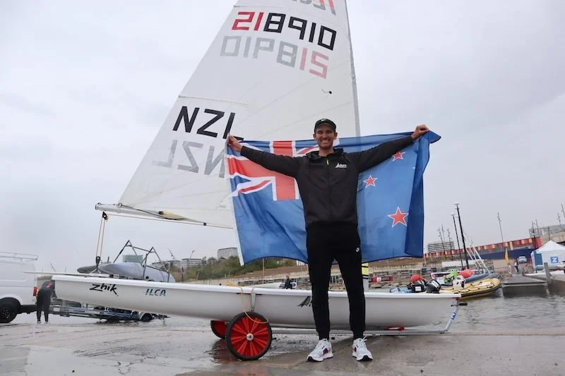 Thomas Saunders 2021 World Laser Champion