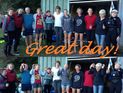 Great day at the Women’s Laser Coaching session at French Bay YC