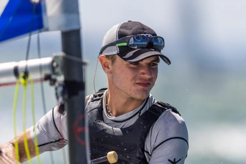 Caleb Armit gets silver in Open ILCA6 at Kieler Woche 2022