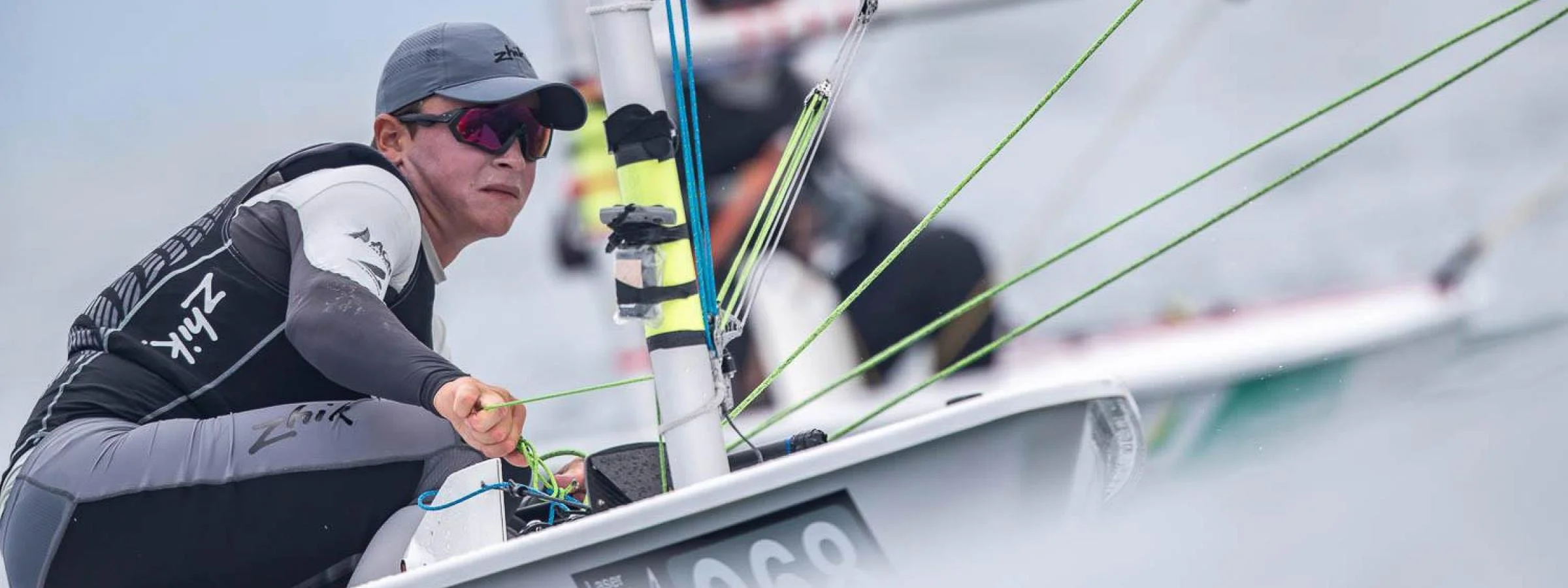 George Cautrey's Bronze at the 2019 Laser World Champs