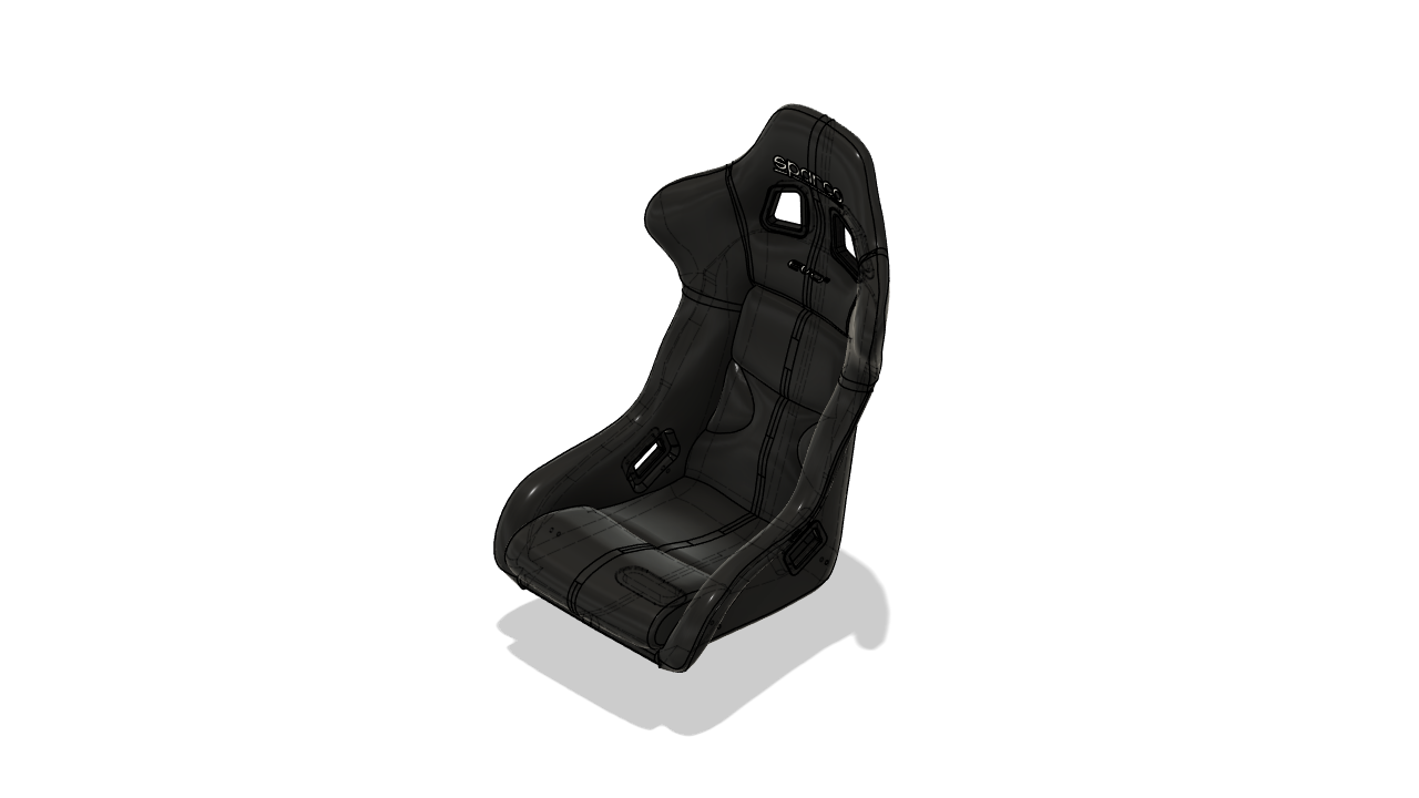 SPARCO EVO2 CAD MODEL