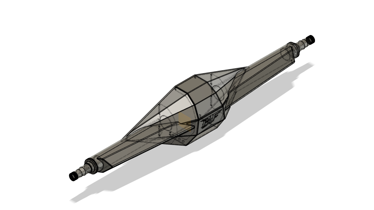 HYBRID REAR WIDEBODY DIFF HOUSING