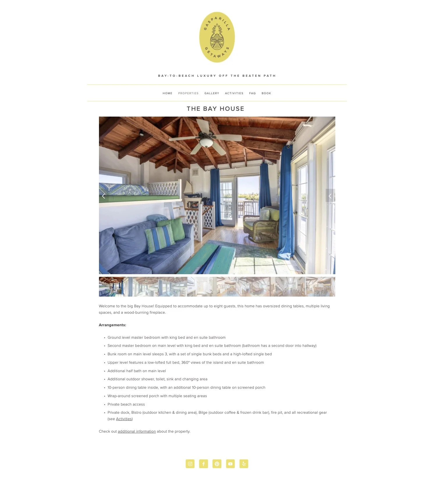 Landing page and property website design for real estate