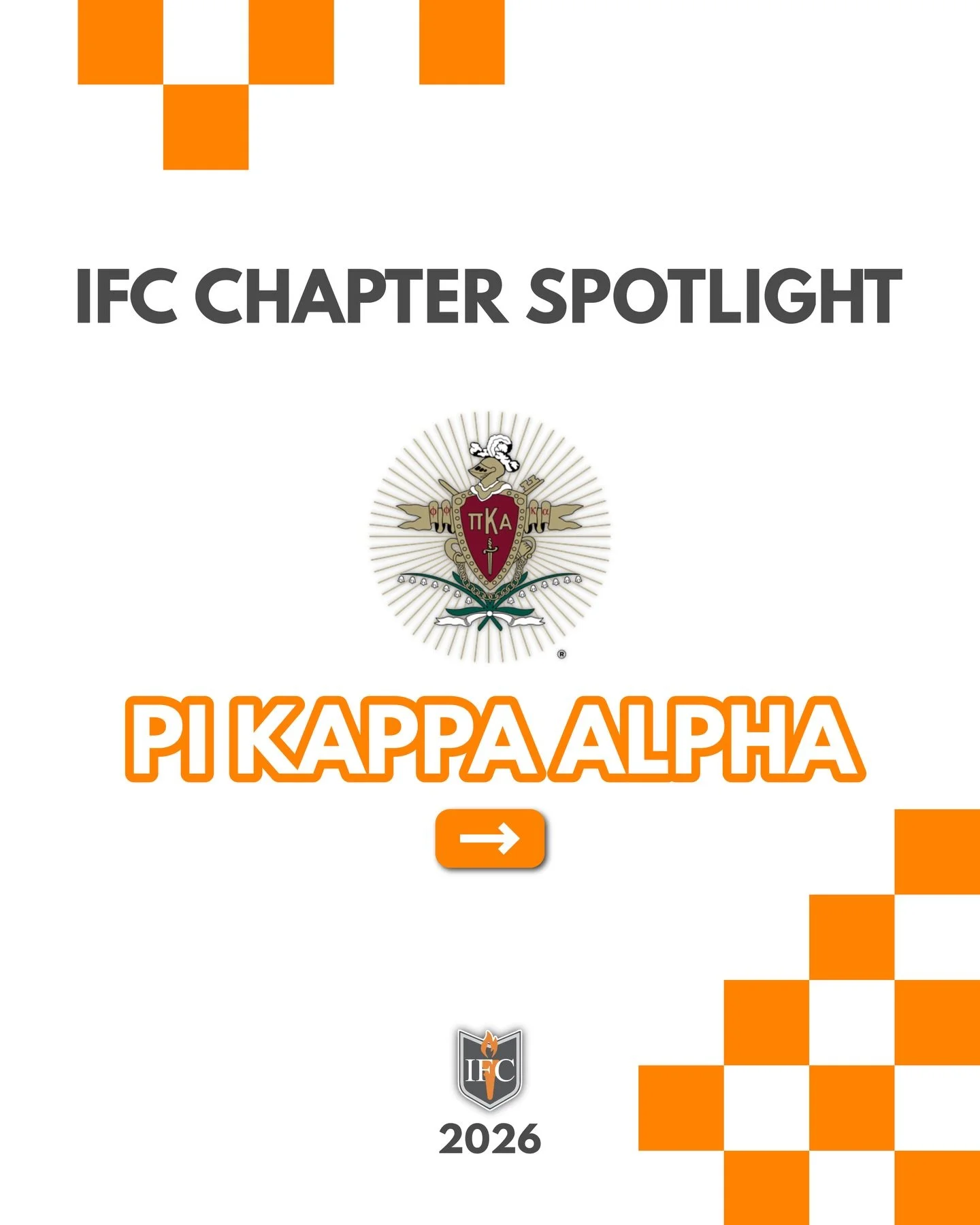 Meet the Pi Kappa Alpha Chapter! For more information about their chapter, reach out to their social media page or visit their page on the OSFL website. 

insta: @utkpikes