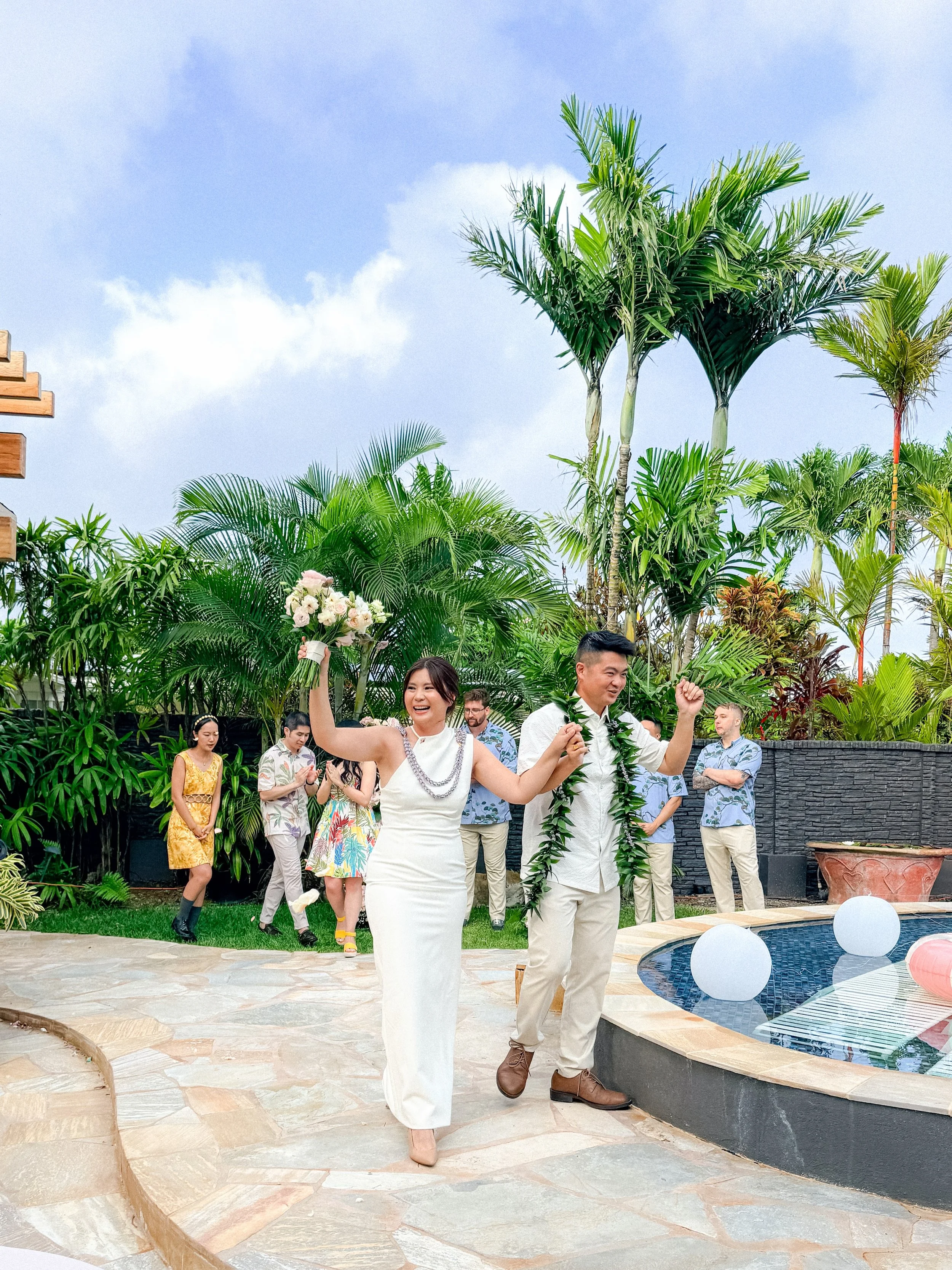 E &amp; E&rsquo;s intimate backyard wedding filed with soft, romantic florals and the most delicious cake. 

Planning: Priscilla | @priscillabellaevents
Coordination: Guin &amp; Mich | @priscillabellaevents 
Flowers: @dbhemingway
Content Creator: @br
