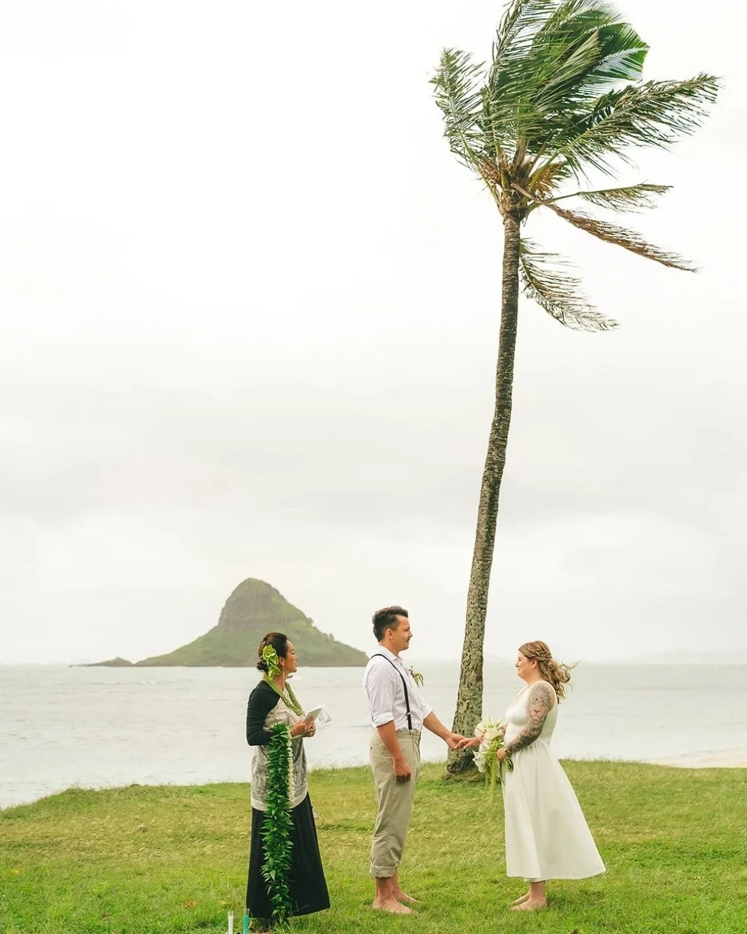 The lei exchange is a meaningful ceremony rich in symbolism. It is a powerful way of showing love, respect, and gratitude as you begin your lives together.

Thank you to our wonderful partners for making V + B&rsquo;s ceremony so special:

Planning: 