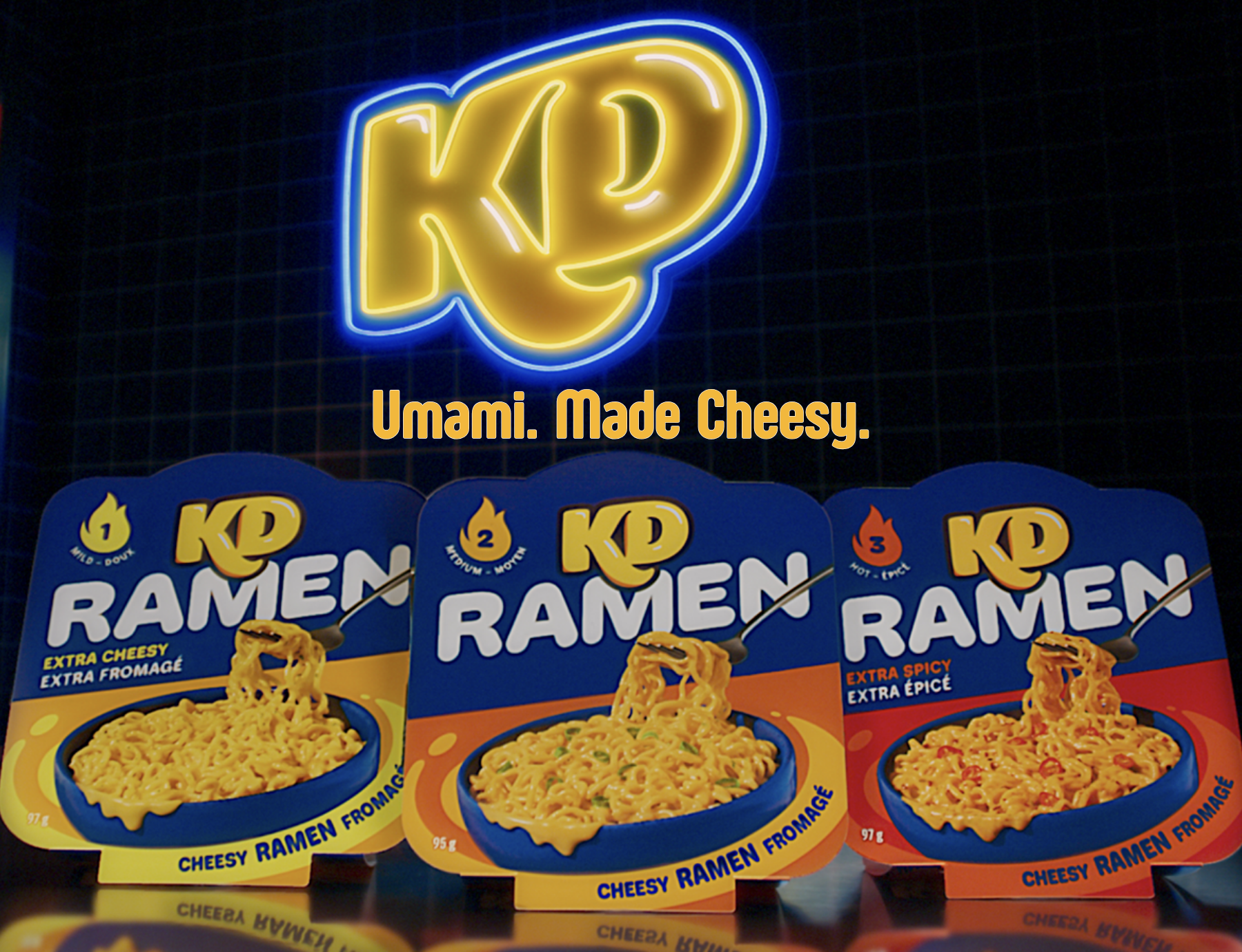 KD Ramen Made Cheesy