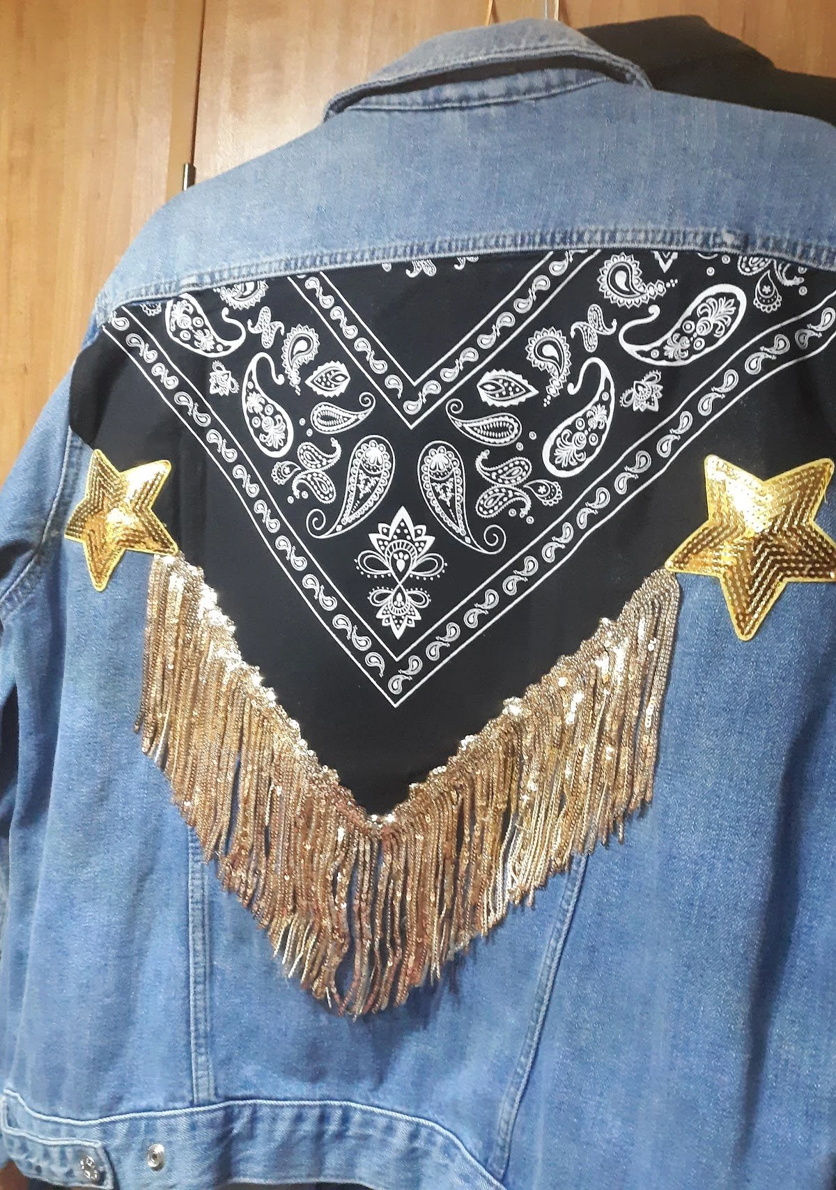 Custom Country Style Jean Jacket