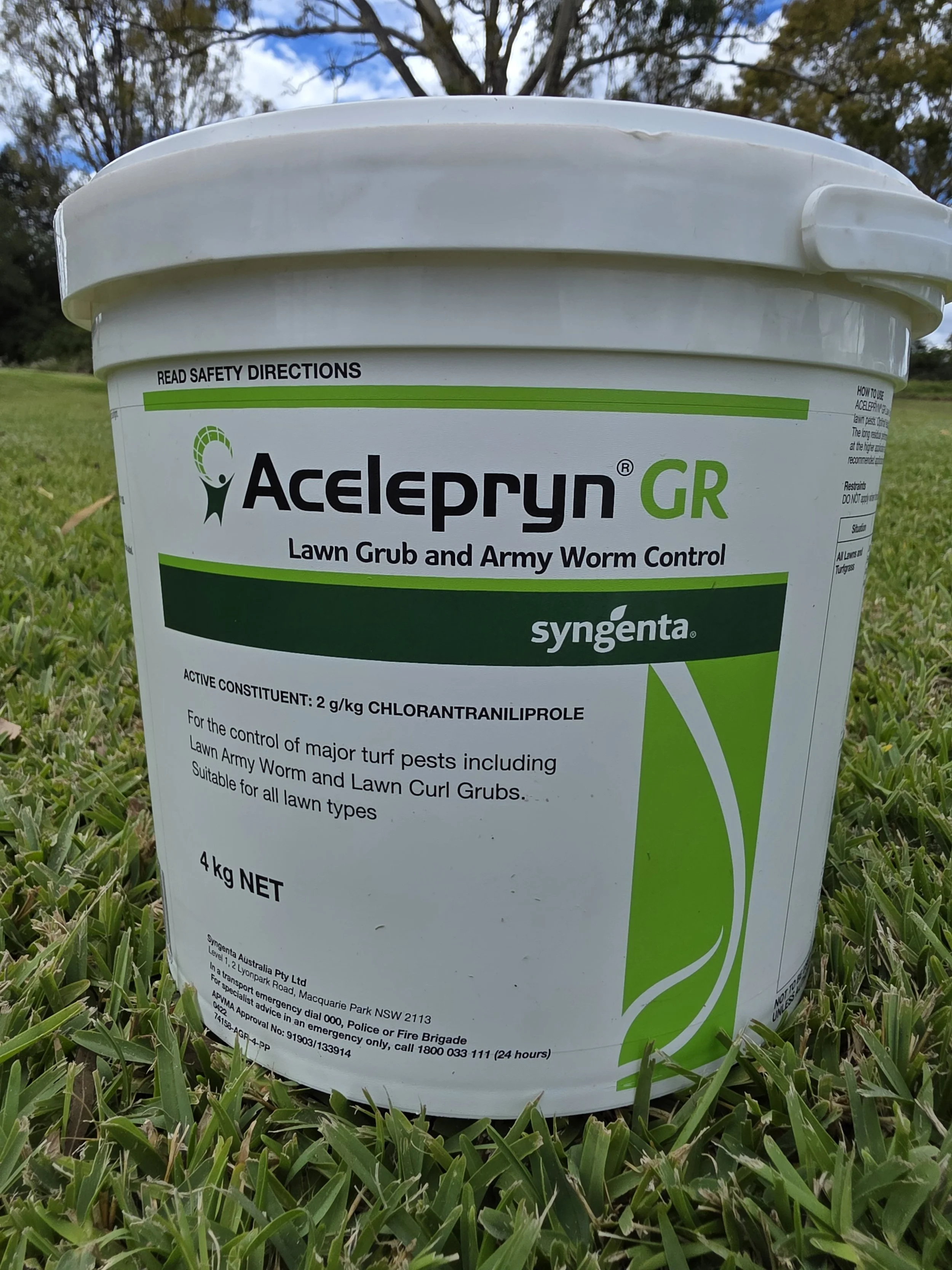 Acelepryn GR Lawn Grub Killer Turf Insecticide