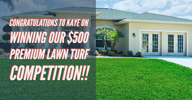 Congratulations to Kaye the winner