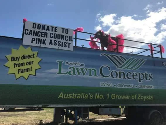 Supporting Turning Canungra Pink