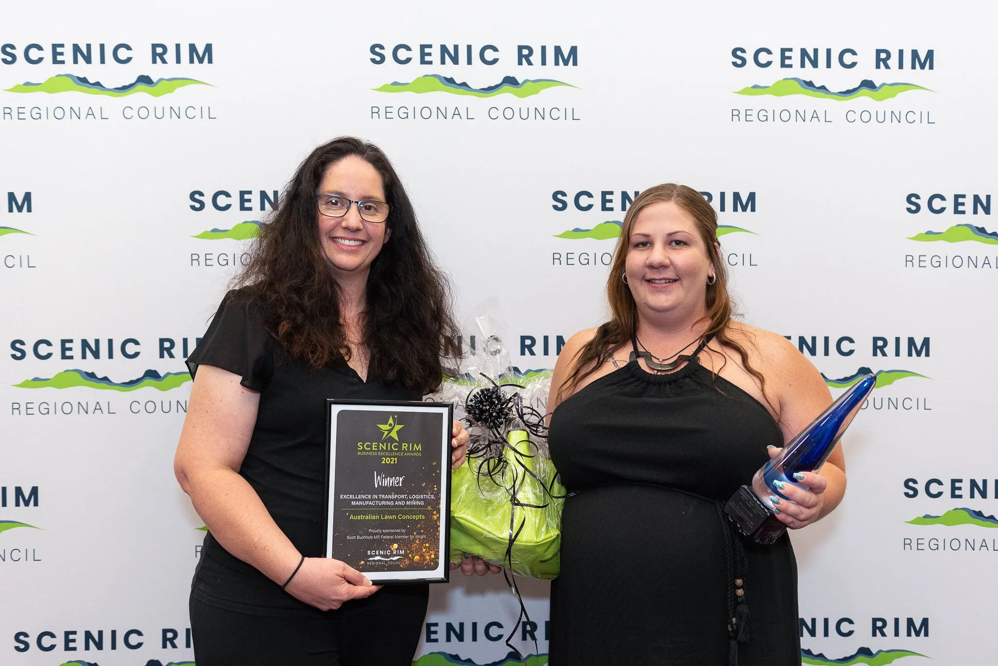 Excellence in Transport, Logistics, Manufacturing and Mining: Joint winners - Australian Lawn Concepts Turf Farm and RV Tanks Australia