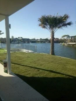 Empire Zoysia Turf just gone down in Tweed Heads by Gadd Landscape Solutions Justin King