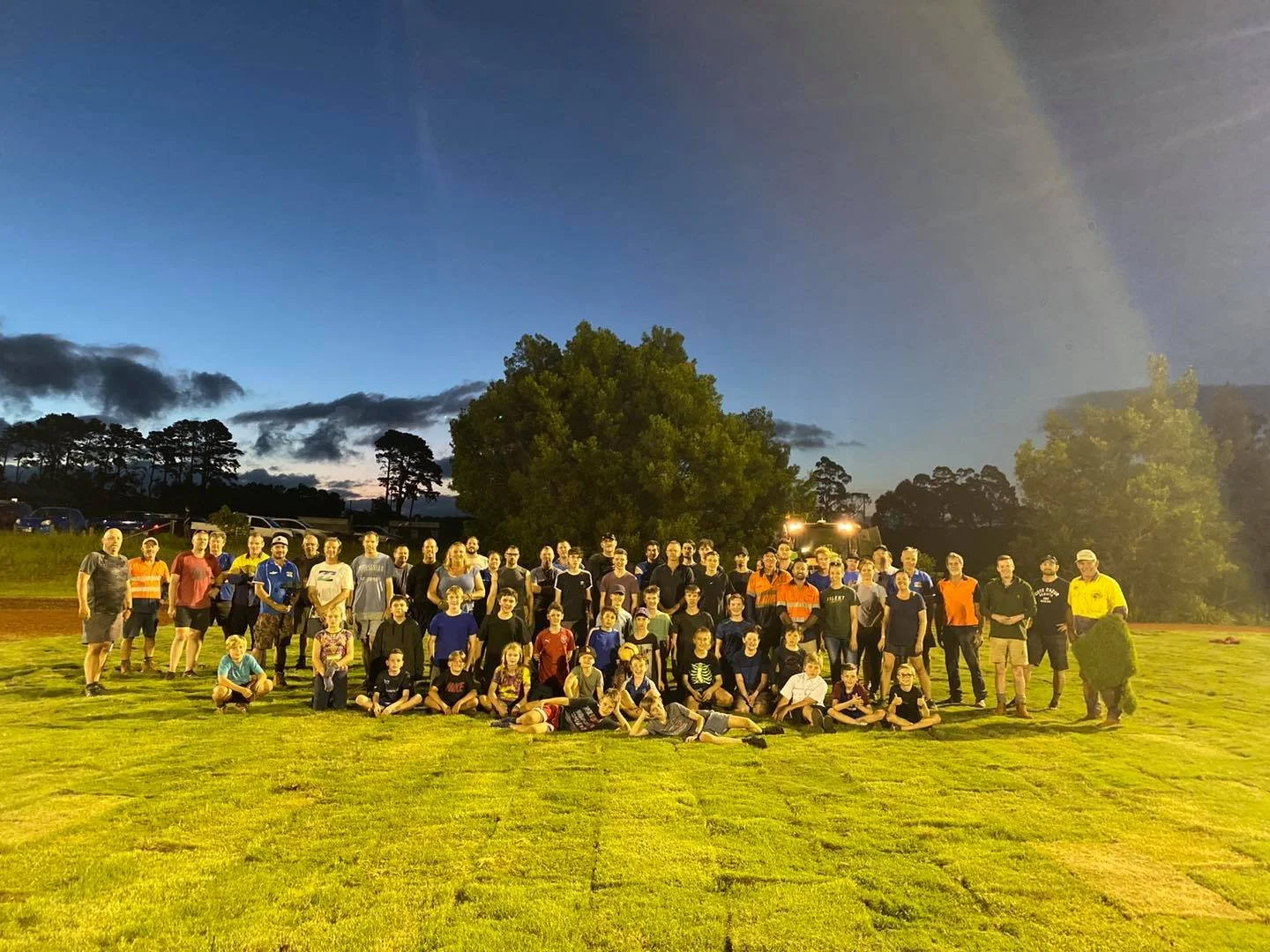 Tamborine Mountain Sports Association Turf Installation