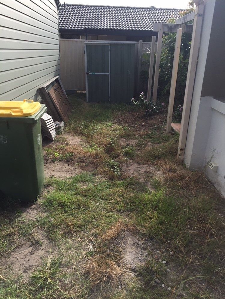 Minyama  Before Sir Walter Turf Grass is Installed
