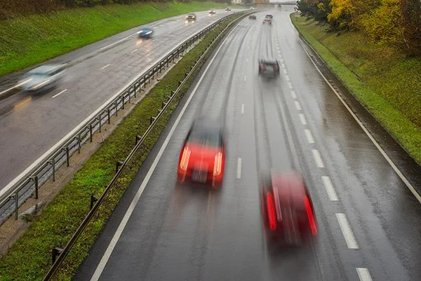 Turf grasses situated close enhance safety on roads and airfields
