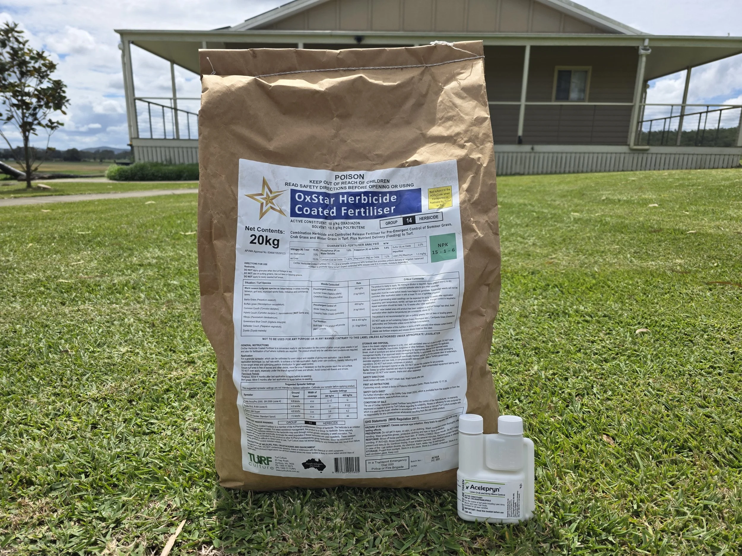 Lawn Grub and Weed Prevention Pack