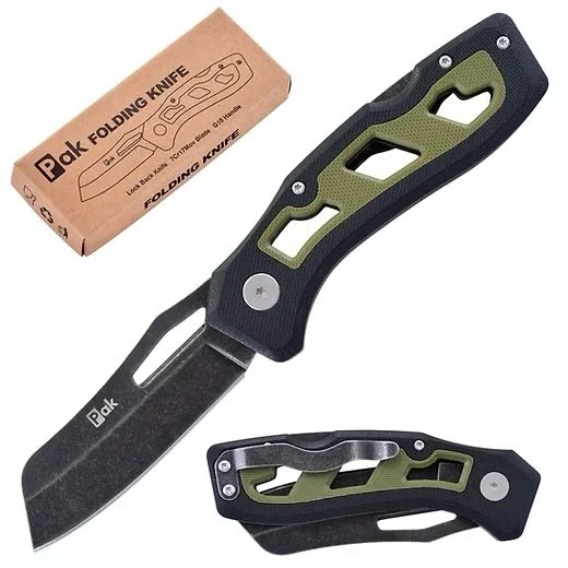 Pak Sheepsfoot Stonewash EDC Pocket Knife