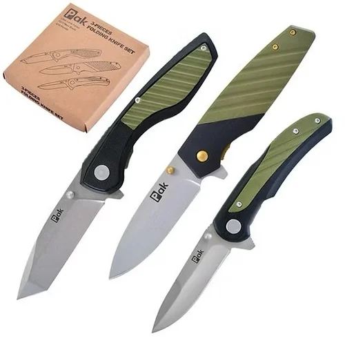Pak 3 Pack Pocket Knives