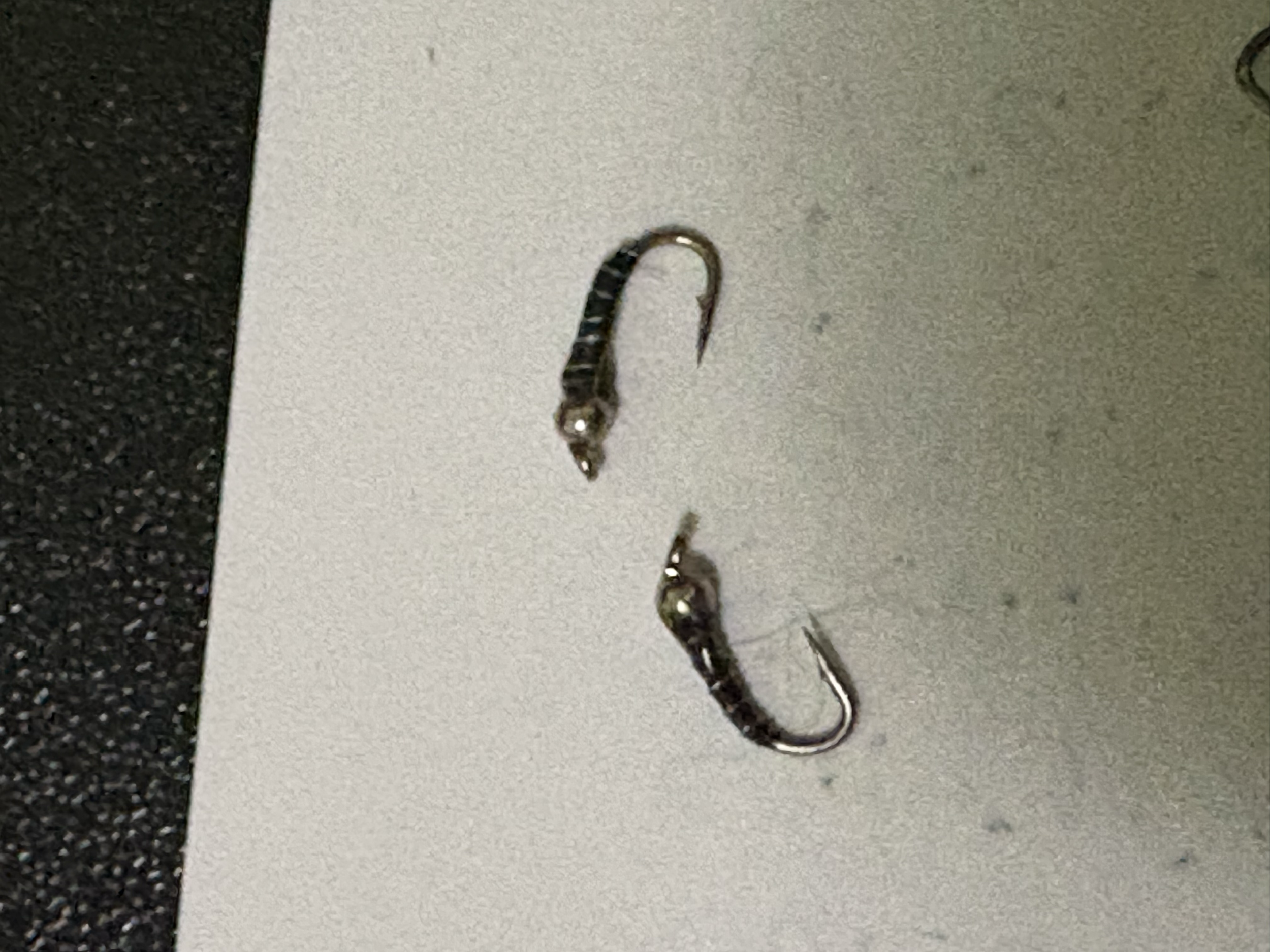 Fly fishing lure, Zebra midge