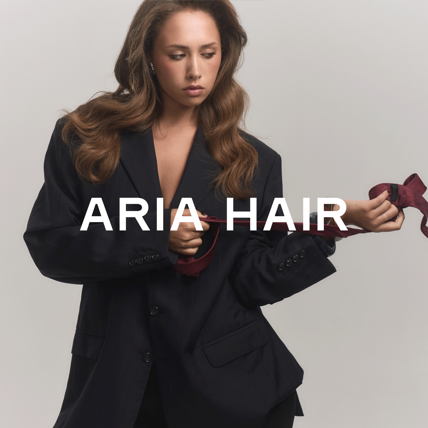 Aria Hair · Branding + Packaging