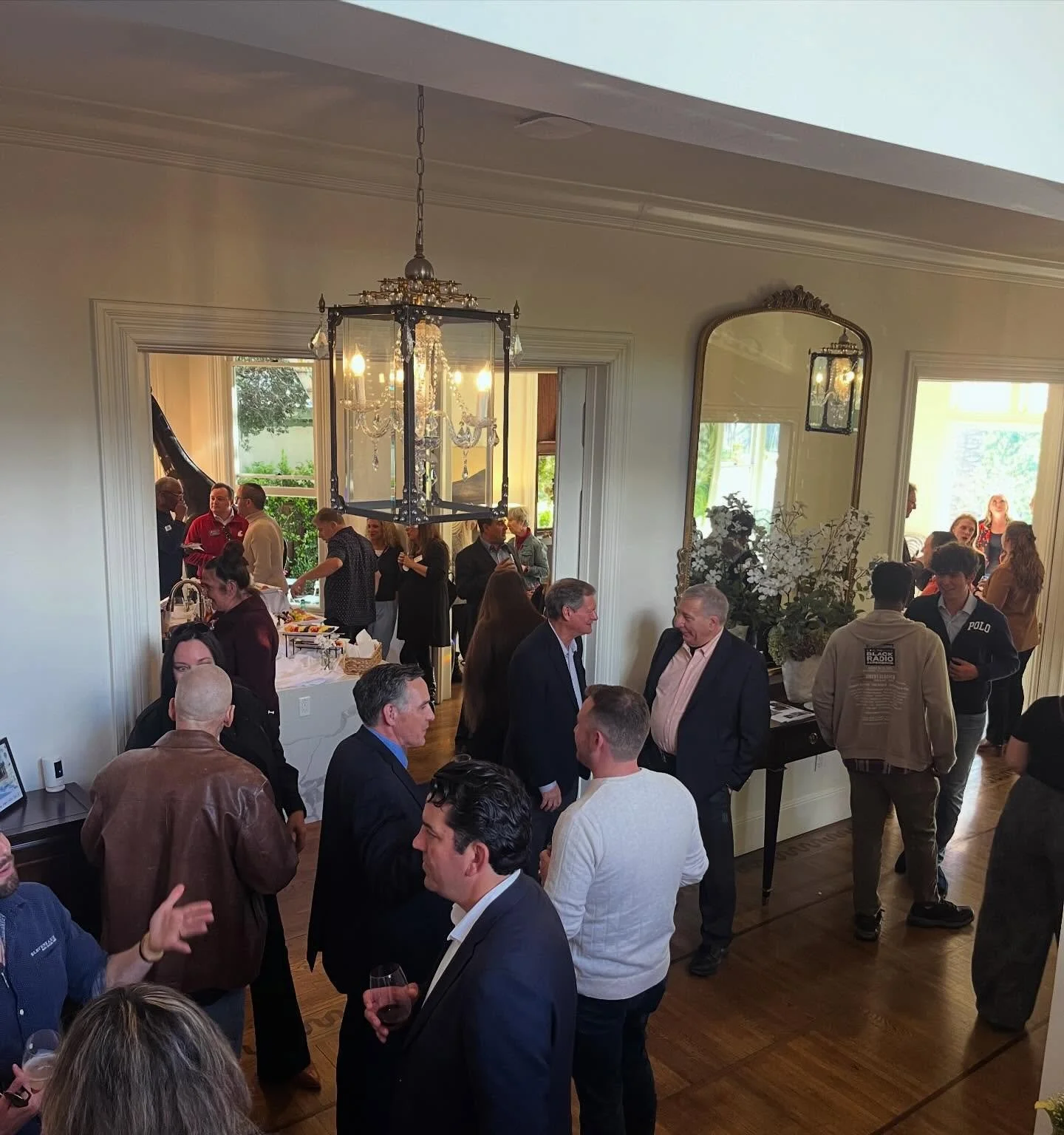 Wonderful networking mixer at The George hotel with the Napa Chamber of Commerce. Lots of charcuterie, bubbles &amp; exploring their downstairs speakeasy 👀 🥂 The George is available for full buyouts for events w access to their speakeasy of course 