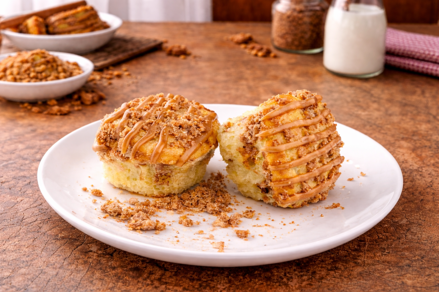 Cinnamon Crunch Cake