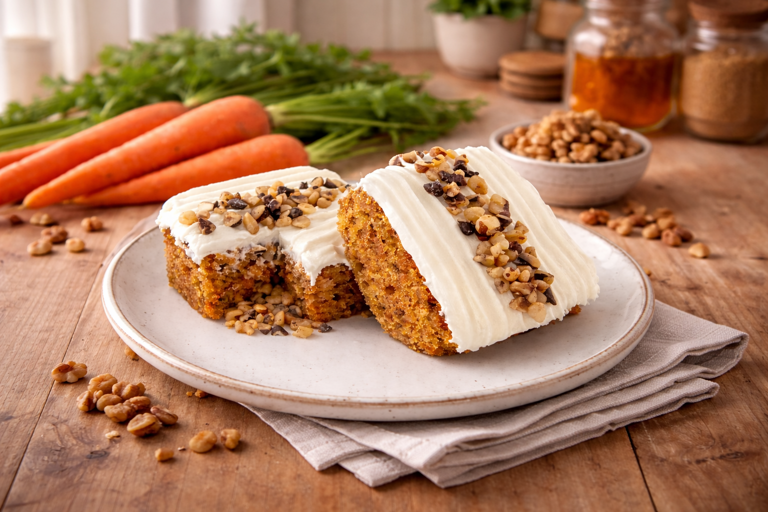 Carrot Cake with Cream Cheese Icing