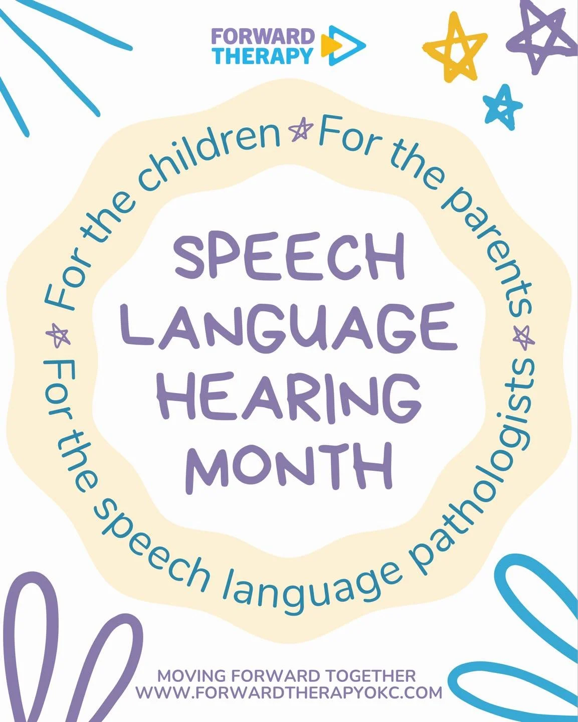 May is Speech Language Hearing Month. Around here, that&rsquo;s worth celebrating 💜

This month is for every child working hard to communicate, every family showing up for them, and every SLP who chose this field because they knew it mattered.

At F