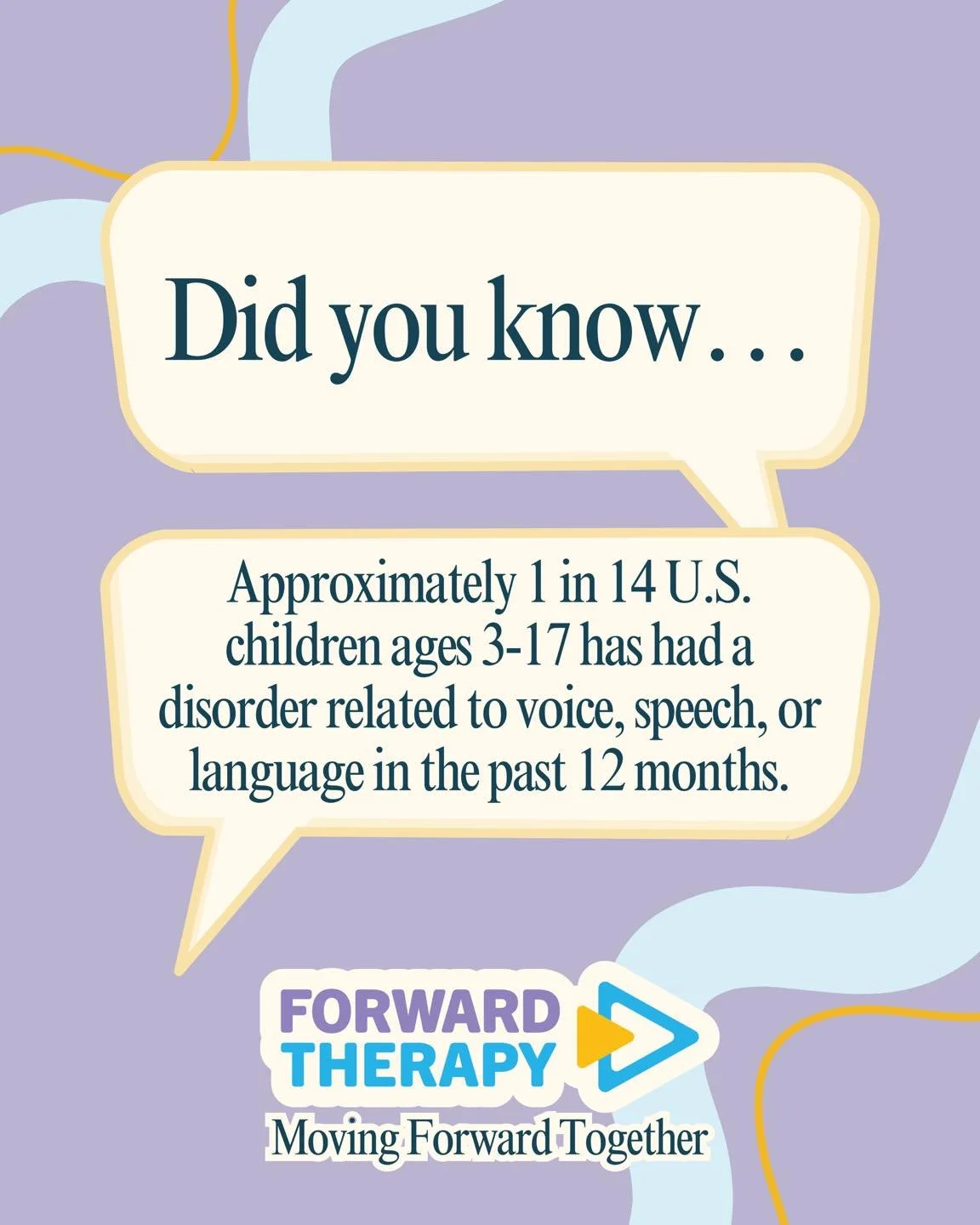 Did you know communication disorders are more common than most people realize? 🤔

The good news: speech-language pathologists are specifically trained to help, and early support can make a huge difference 🧸

Our SLPs work with kids across a wide ra