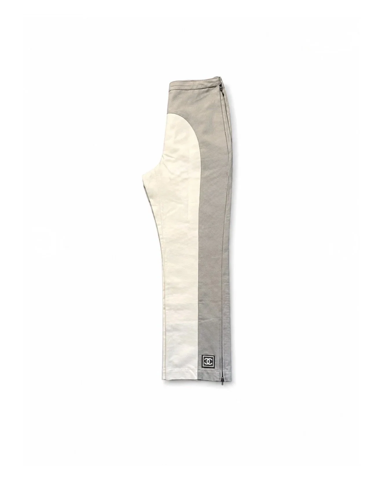Full view of vintage Chanel Ski pants from 2001