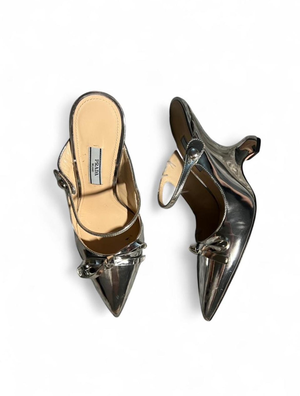 Prada Bow Mules