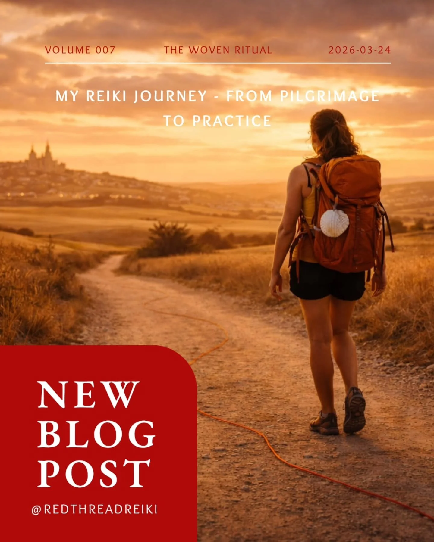 The Woven Ritual
Volume VII: My Reiki Journey &mdash; From Pilgrimage to Practice
.
A path that unfolded slowly.
From walking outward, to listening inward.
.
http://www.redthreadreiki.ca/blog/my-reiki-journey-from-pilgrimage-to-practice
.
#redthreadr