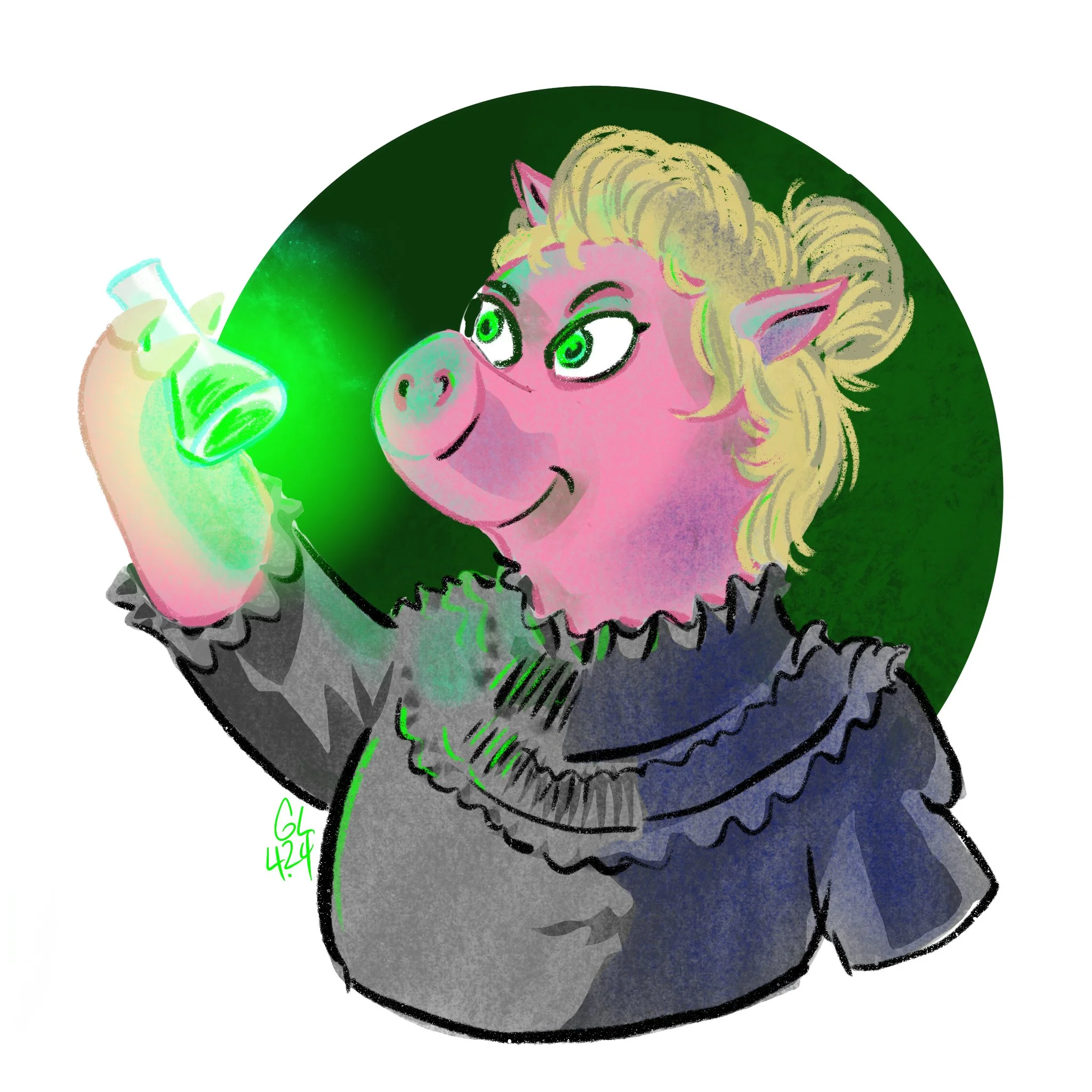 April Pig - Marie Curie