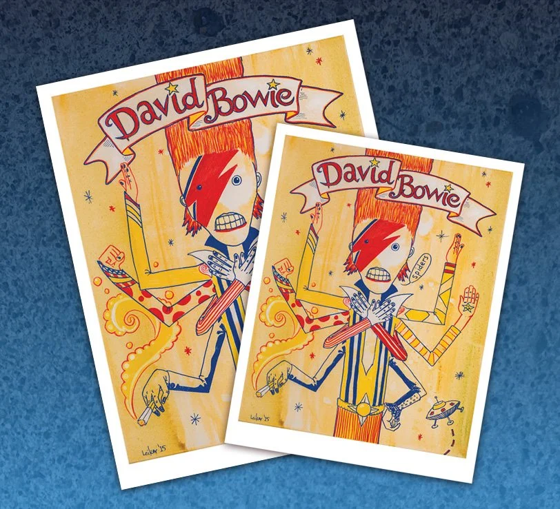 David Bowie 8x11 print