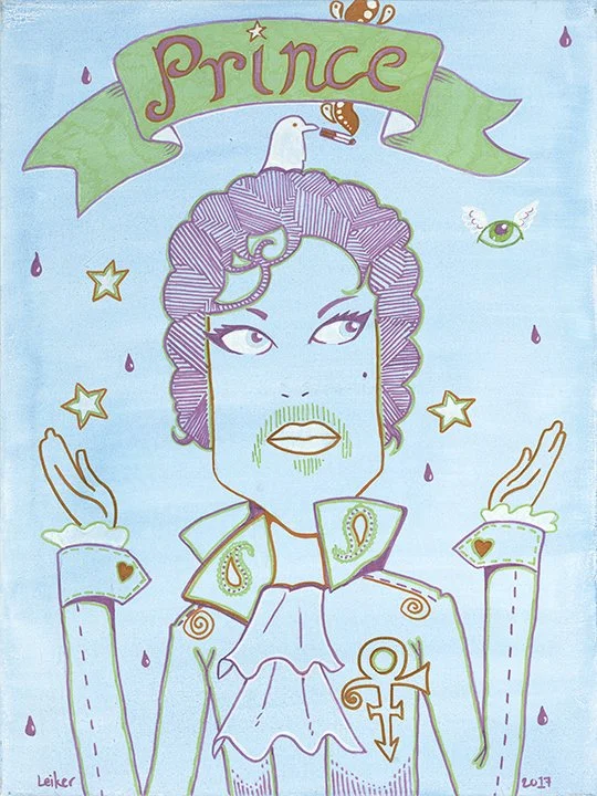 Prince
18"x24" Acrylic paint pens and acrylic on Canvas. Prints Available.
NFS