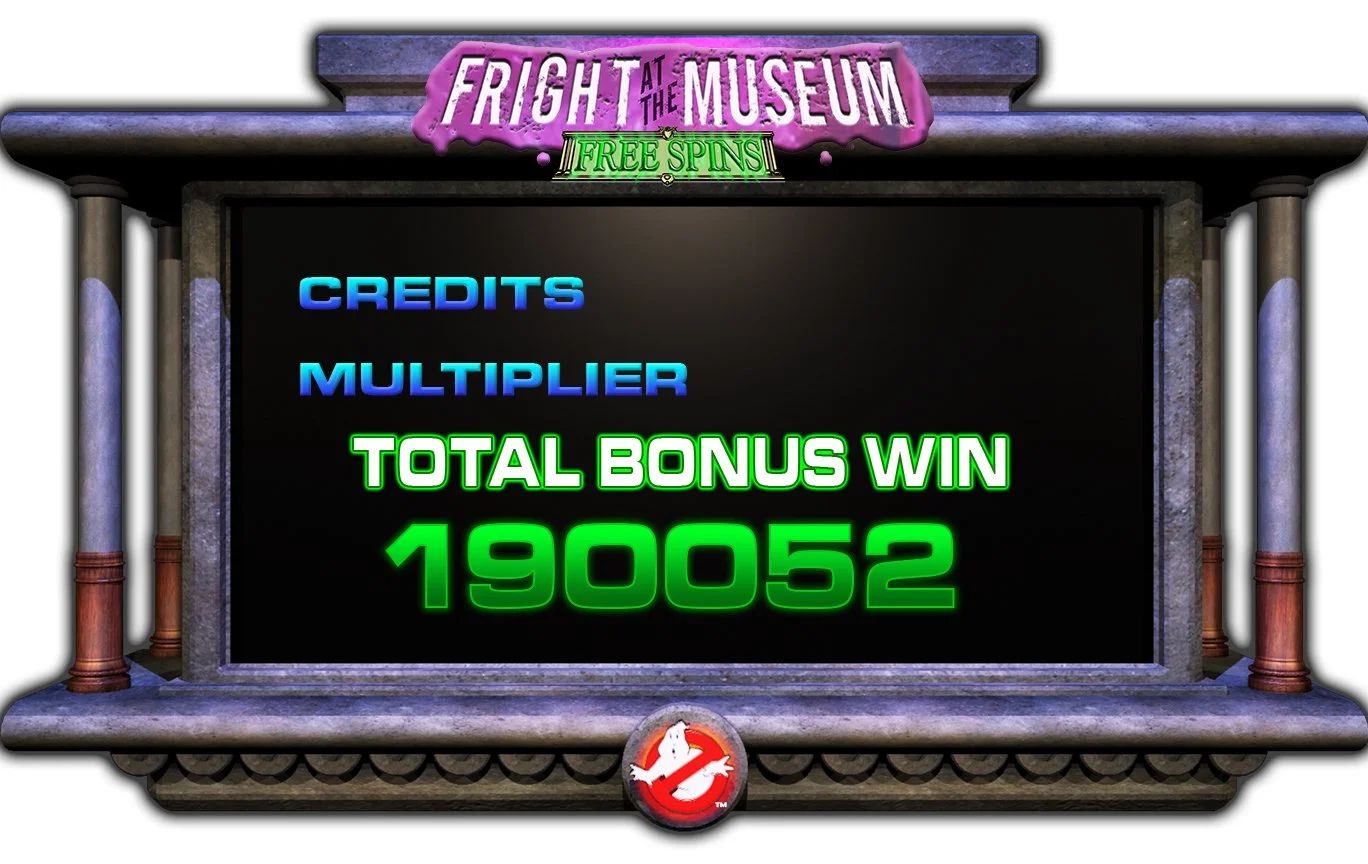 Bonus game Math-box design. Created in photoshop using existing 3D elements from the game.
Ghostbusters: Back in Business Video Slots Machine (2016)