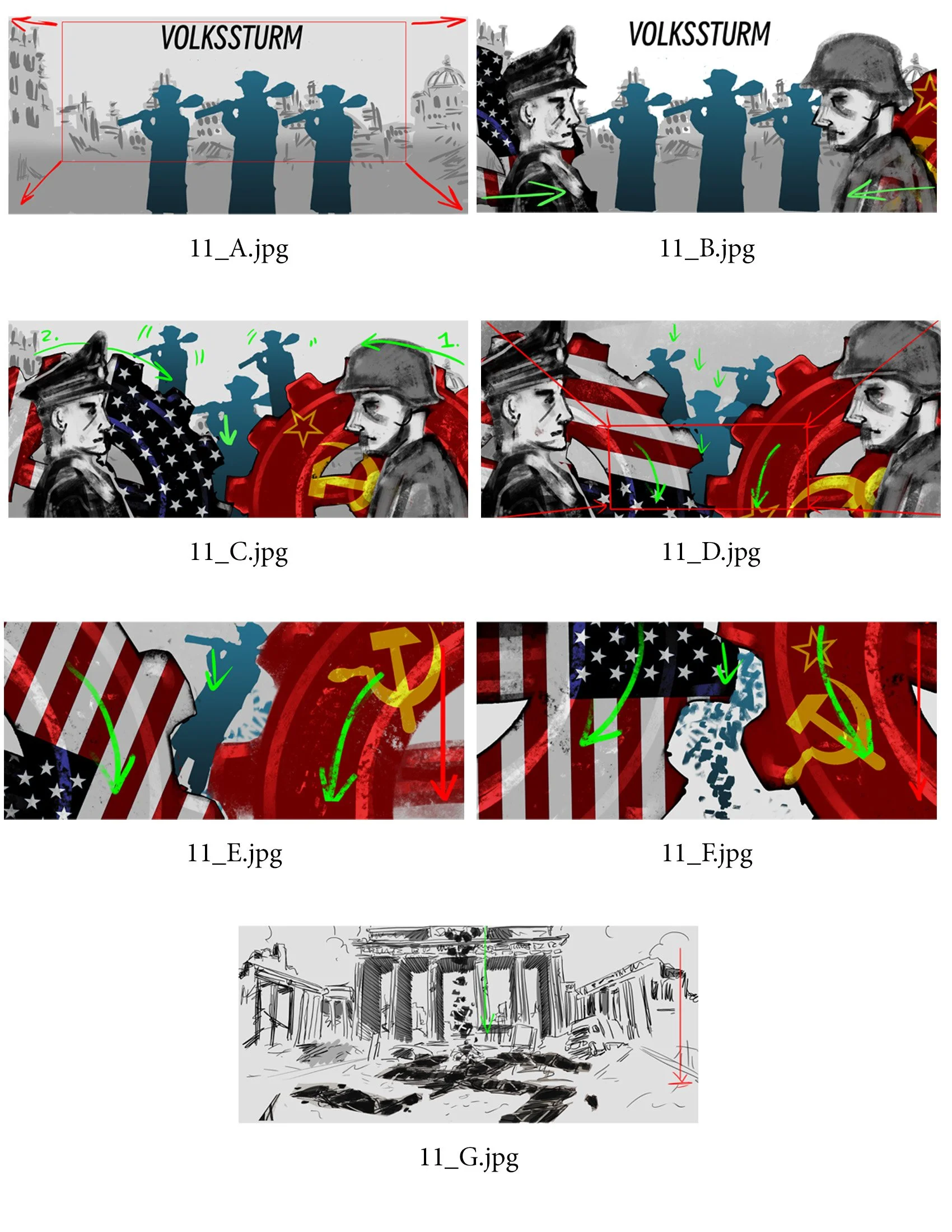 Germany's Last Ditch 1945 Units Storyboards