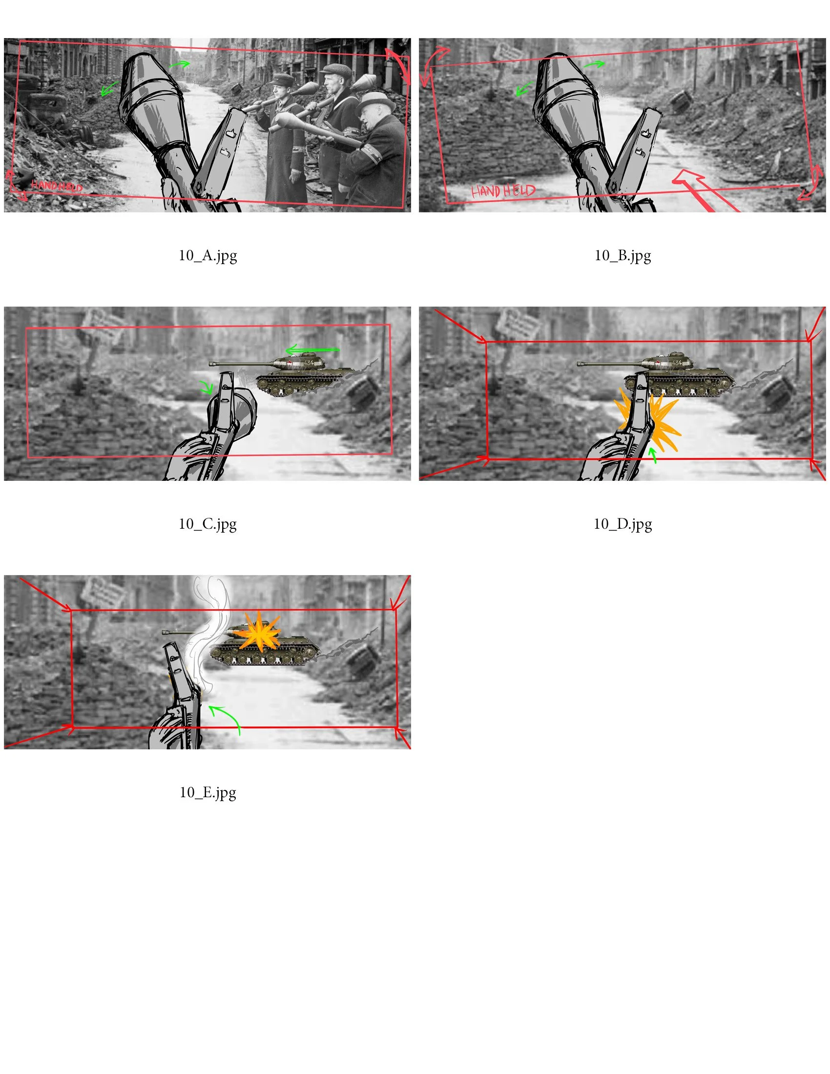 Germany's Last Ditch 1945 Units Storyboards